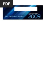 Easy Worship Manual
