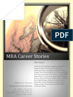 MBA Career Stories