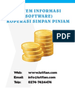 Sistem Informasi Software Koperasi Simpan Pinjam