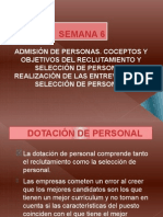 Semana 6. Selección de Personal