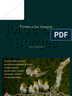 Borges - Poema a Los Amigos +