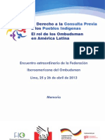 Derecho A La Consulta Previa Pueblos Indigenas AL