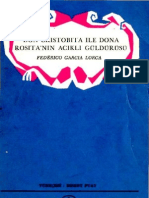 Frederico Garcia Lorca - Don Cristobita ile Dona Rositanın Acıklı Güldürüsü [MGB 00045]