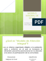 Modelo Integral de Salud