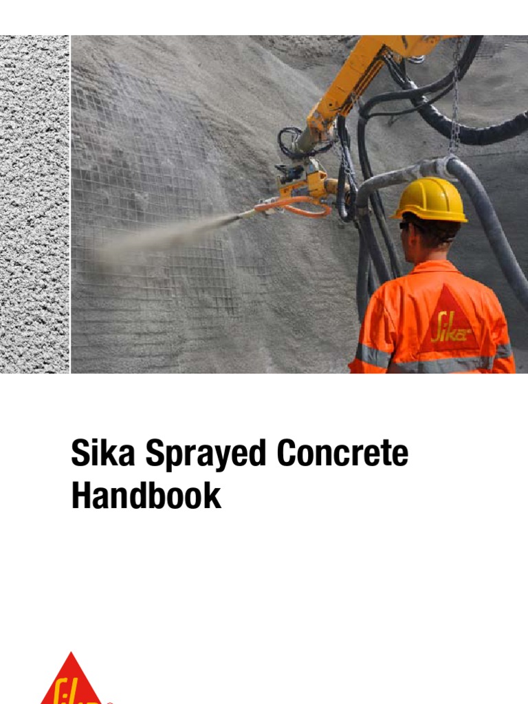 Sika Sprayed Concrete Handbook 2011.pdf Concrete Fly Ash Prueba