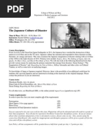 Dinitto Japan Culture of Disaster