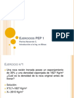 Ejercicios PEP 1