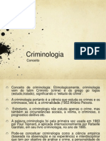 Criminologia.conceito