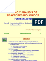 Diseno y Analisis de Biorreactores ParteI