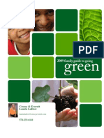 Homeowners Guide to Going Green 2009