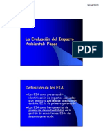 2.2. La Evaluación Del Impacto Ambiental