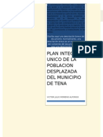 TENA Plan Integral Unico PIU