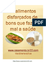 10 Alimentos Que Fazem Mal a Saude.