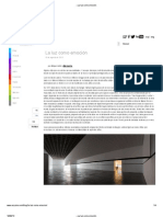 La Luz Como Emoción