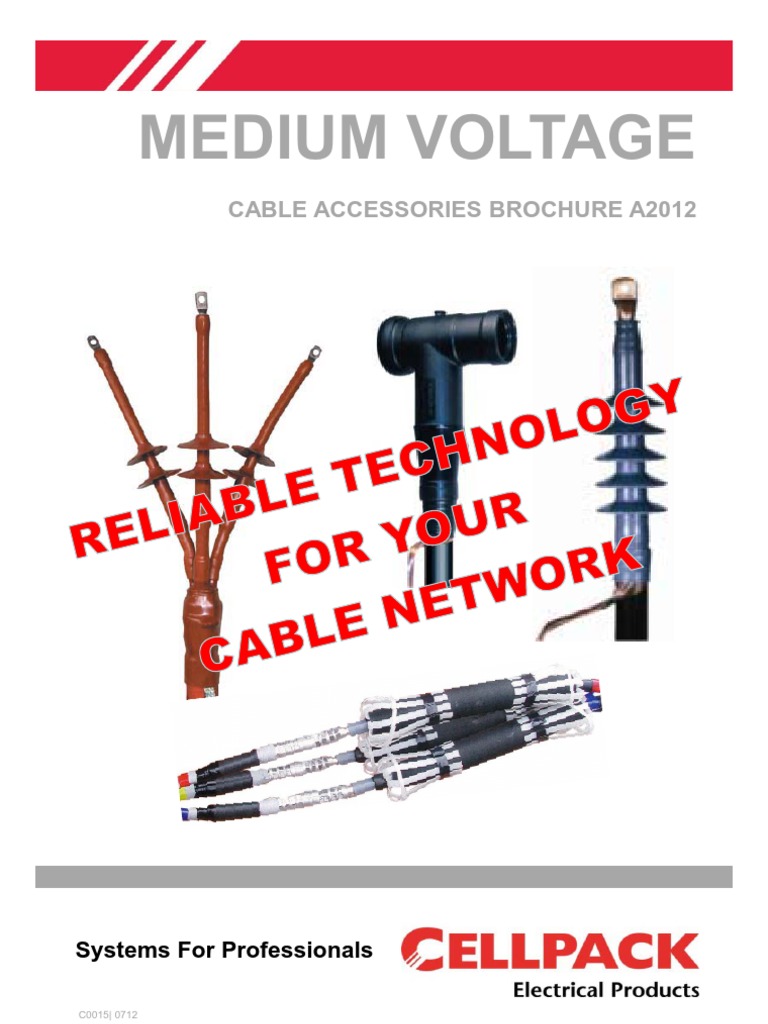 Medium Voltage Cable Accessories Guide | PDF | Cable | Electrical Connector