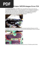 Download Perbaikan Printer MP258 Dengan Error P10 by Bahmid Zubaer SN164731958 doc pdf