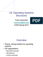 Operating Systems Structures