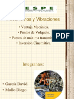 Mecanismos y Vibraciones Exposicion