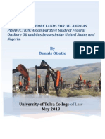 Leasing of Onshore Lands for Oil and Gas Production