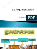 La Argumentación