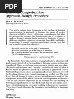 Download Listening Comprehension Approach Design and Procedure by mychief SN164753212 doc pdf