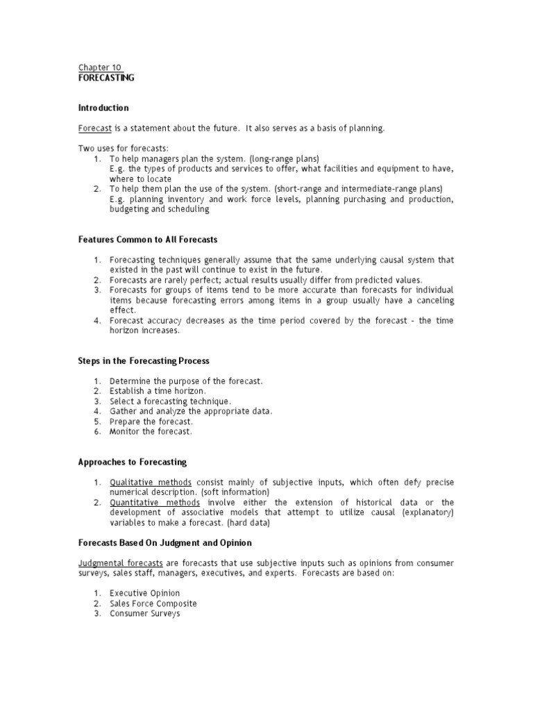 Forecasting Techniques and Applications | PDF | Forecasting | Seasonality