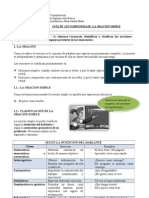 7º Coordinación - La Oración Simple y Funciones Del Lenguaje.