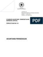 SAP PP 71 THN 2010 Lampiran I.06 PSAP 05 Akuntansi Persediaan