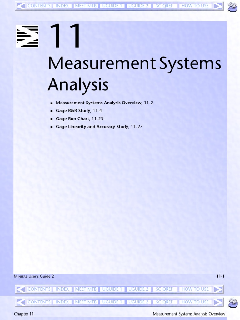 Gage R&R Analysis in Minitab Guide | PDF | Analysis Of Variance ...