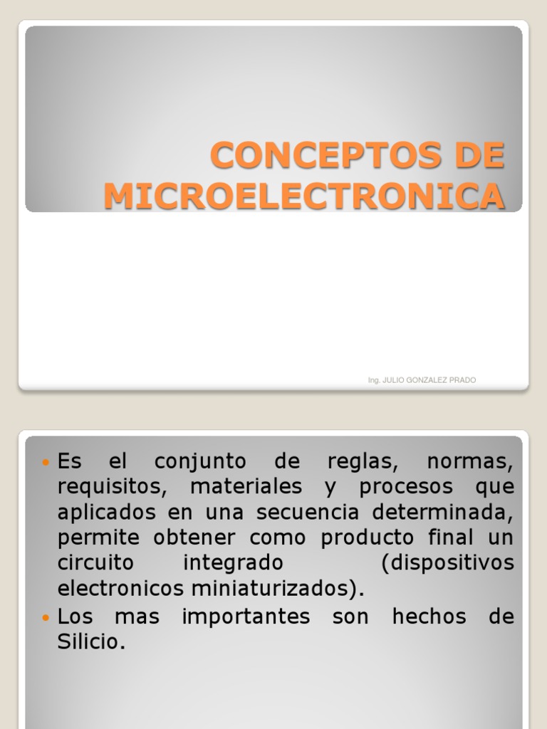 Introducción a la Microelectrónica | PDF | Mosfet | Transistor