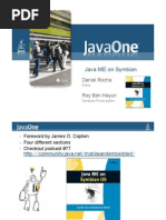 Download Java ME on Symbian JavaOne BoF Presentation RBH by Symbian SN16479648 doc pdf