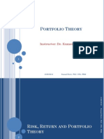 Lecture02 Portfolio Theory