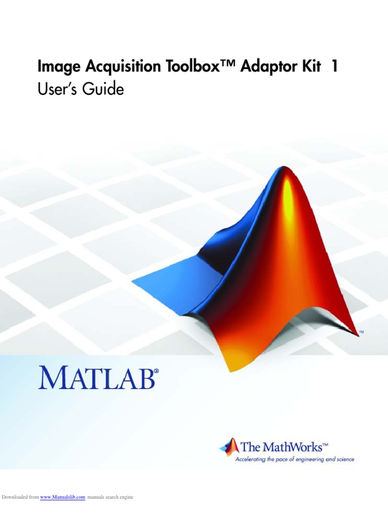 Image Acquisition Toolbox Adaptor Kit 1 | Download Free PDF | Library ...
