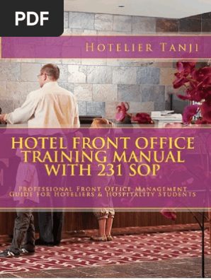 Hotel Front Office Training Manual Cheque Payments