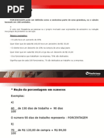 PORCENTAGEM