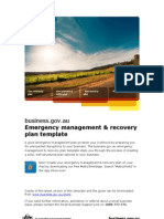 Emergency Management Recovery Plan