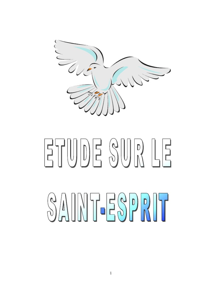 Comprendre le Saint-Esprit et la Nouvelle Naissance | PDF | Saint ...
