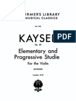 IMSLP32135-PMLP73098-Kayser 36 Studies Op.20 For Violin