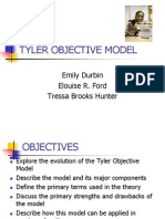 Tyler Objective Model Group Presentation