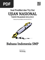 Download Soal Prediksi UN Bahasa Indonesia SMP 2013 by auliadelia SN164833300 doc pdf