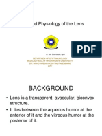 Anatomy and Physiology of The Lens: Literature Review