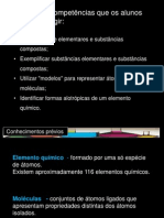 Substâncias Elementares e Compostas