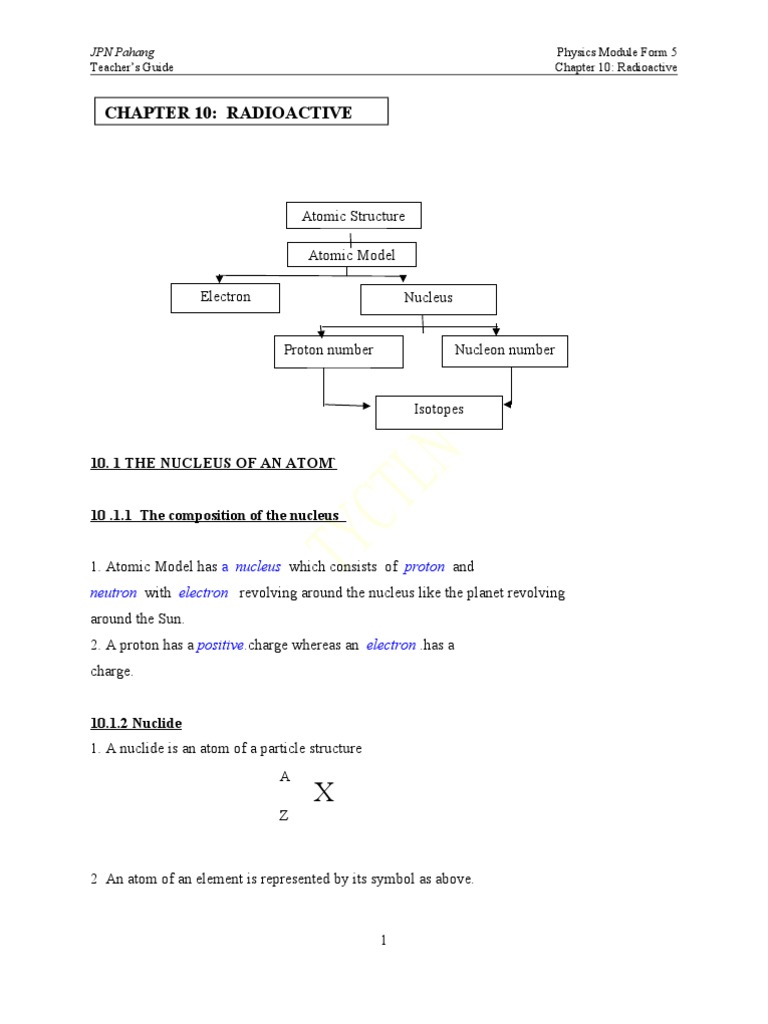Radioactivity Concepts and Exercises | PDF | Radioactive Decay | Neutron
