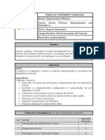 Plano de Disciplina Dispositivos Moveis