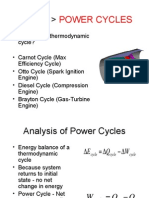 This Week : Power Cycles