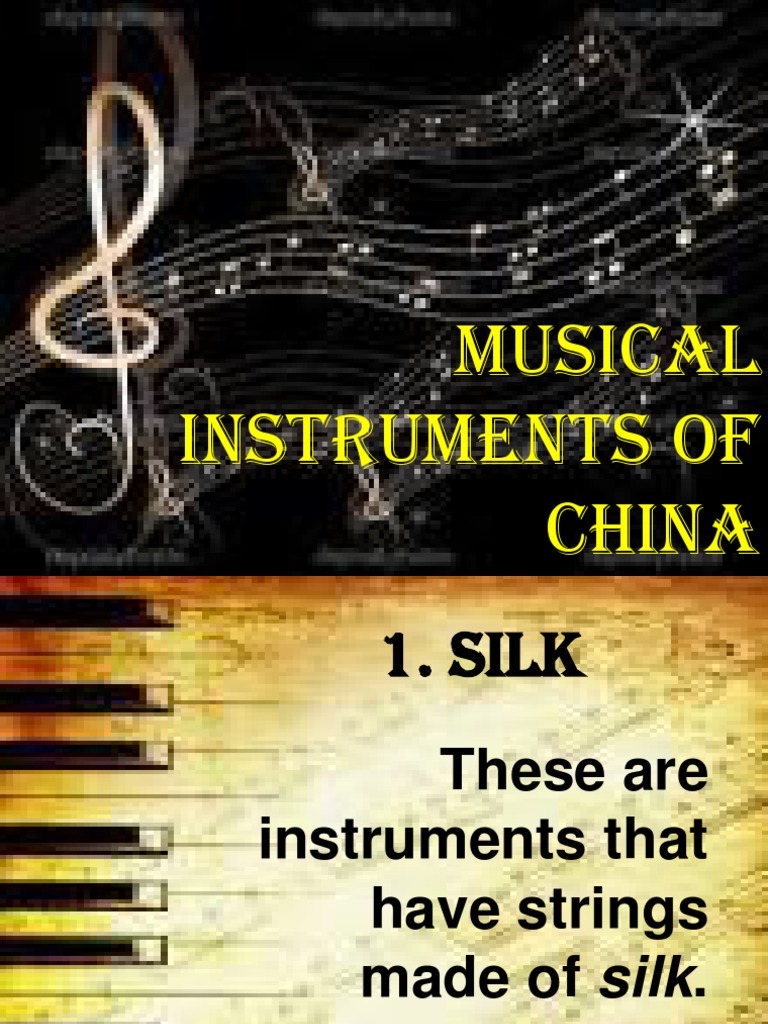 Musical Instruments of China | PDF | Musical Instruments | String ...