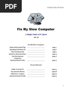 Download Fix My Slow Computer by gmh1977 SN16485800 doc pdf