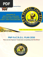 ( Overview )Follow Up Cascading of Pnp Patrol Plan 2030