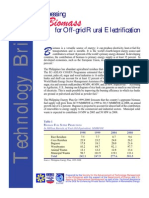 Biomass: Harnessing For Off-Grid Rural Electrification