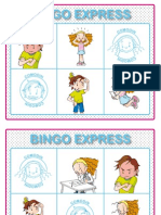 Cartones Bingo y Listado de Emociones-Para Imprimir